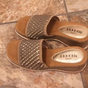 Sesto Meucci of Florence open toe shoes